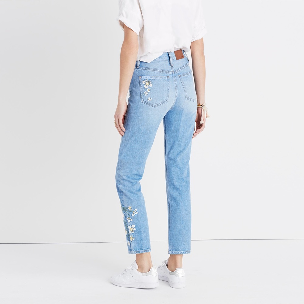 Madewell Perfect Summer Jean Embroidered - Picture 2 of 4